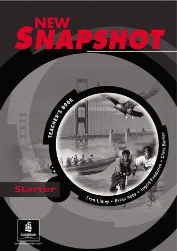 Imagen de archivo de New Snapshot: Starter Level: Teacher's Book a la venta por medimops