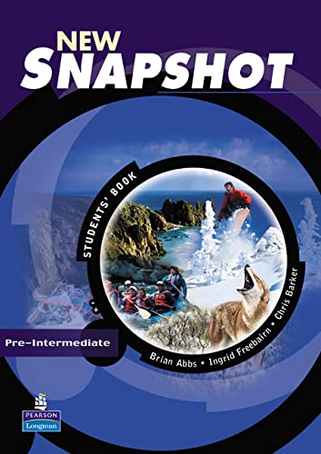 9780582779495: Snapshot Pre-Intermediate Students' Book New Edition
