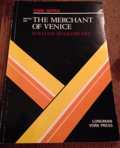 Stock image for Notes on Shakespeare's Merchant of Venice (York Notes) for sale by AwesomeBooks