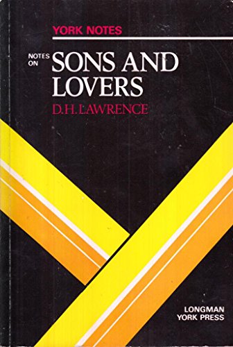 Stock image for D.H.Lawrence, "Sons and Lovers": Notes: 24 (York Notes) for sale by WorldofBooks