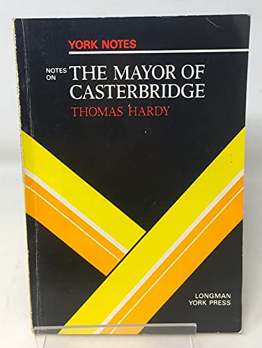 Imagen de archivo de Thomas Hardy, "Mayor of Casterbridge": Notes a la venta por Ammareal