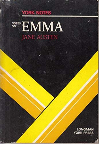 Beispielbild fr Jane Austen, "Emma": Notes (York Notes) zum Verkauf von WorldofBooks