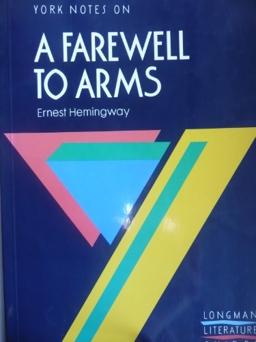 Beispielbild fr Ernest Hemingway, "Farewell to Arms": Notes (York Notes) zum Verkauf von medimops