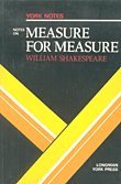 Imagen de archivo de York Notes on Measure for Measure (York Notes series) a la venta por AwesomeBooks