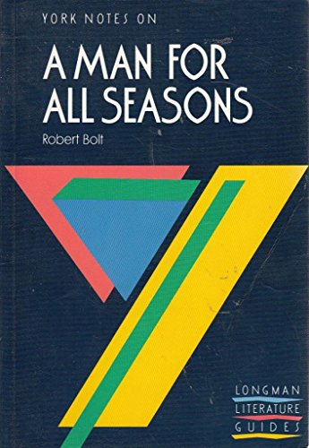 Imagen de archivo de A Man for All Seasons (York Notes) a la venta por WorldofBooks