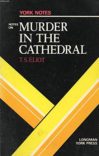 Beispielbild fr Murder in the Cathedral: York Notes: 149 zum Verkauf von WorldofBooks