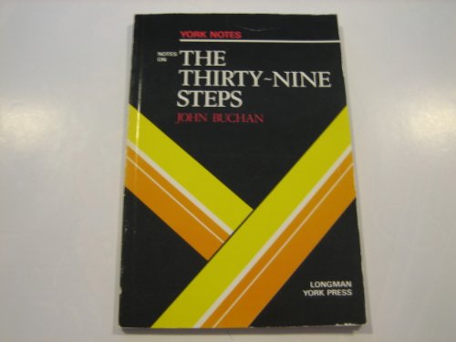 Stock image for John Buchan, "Thirty-nine Steps": Notes (York Notes) for sale by WorldofBooks