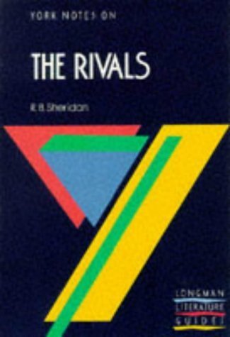 Imagen de archivo de York Notes on "The Rivals" by Richard Sheridan (York Notes) a la venta por Wonder Book