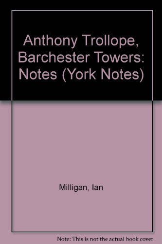 Beispielbild fr Notes on Barchester Towers (YN) zum Verkauf von Wonder Book