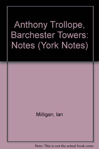 Imagen de archivo de Notes on Barchester Towers (YN) a la venta por Wonder Book