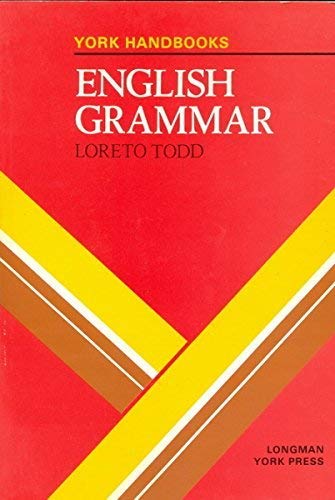 Imagen de archivo de English Grammar (York Handbooks S.) a la venta por WorldofBooks