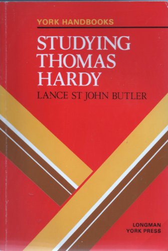 Stock image for Studying Thomas Hardy for sale by Goldstone Books