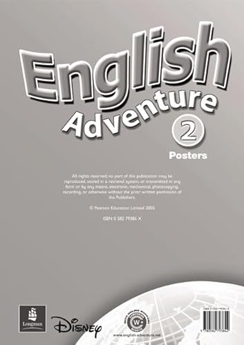 English Adventure Level 2 Posters (9780582793842) by Worrall, Anne