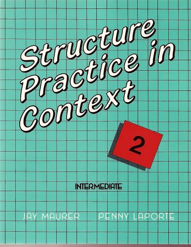 Stock image for Structure Practice in Context : Workbooks 1-3 for sale by Better World Books