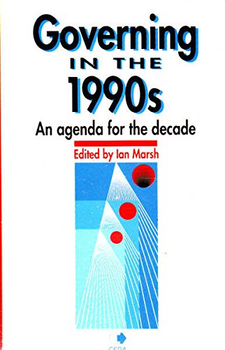 Beispielbild fr Governing in the 1990s: An Agenda for the Decade zum Verkauf von WorldofBooks