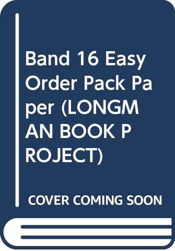 9780582810082: Band 16 Easy Order Pack Paper (LONGMAN BOOK PROJECT)