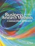 9780582811225: Business Research Methods: A managerial approach