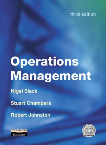 9780582821910: Multipack: Operations Management 3e & Service Operations Management PK