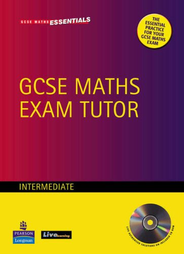9780582822627: GCSE Maths Exam Tutor Intermediate Book and CD-ROM