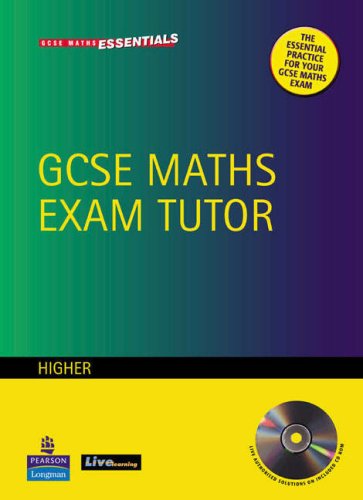 Stock image for GCSE Maths Exam Tutor Higher Book and CD-ROM for sale by Stephen White Books