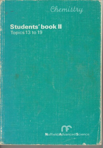 Beispielbild fr Students' Bk.2 (Nuffield advanced science) zum Verkauf von medimops