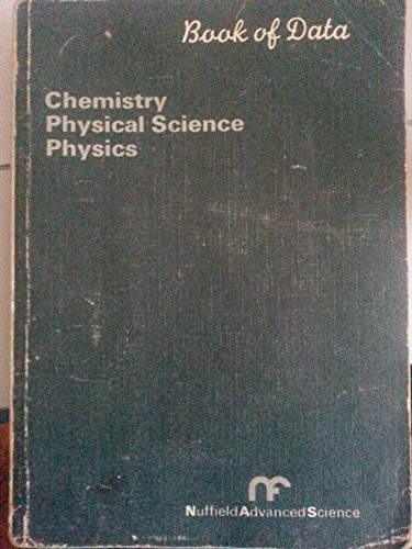 9780582826724: Book of Chemical Data (NAS series)