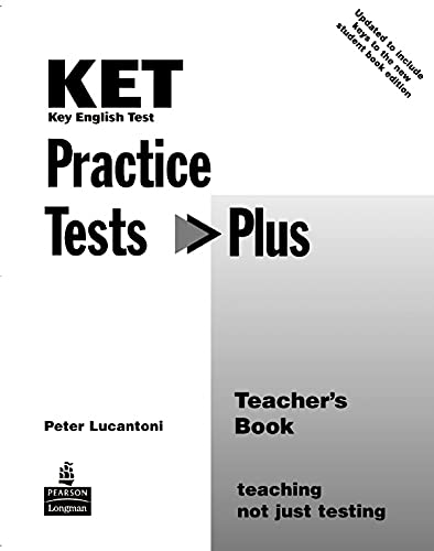 Imagen de archivo de KET Practice Tests Plus Teacher's Book New Edition a la venta por Blackwell's