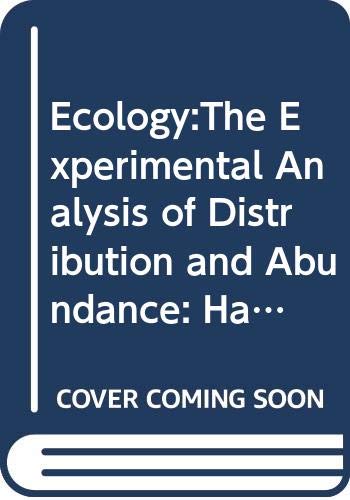 Ecology: The Experimental Analysis of Distribution and Abundance Hands on Field Package (9780582831490) by Krebs, Charles J.; Lawrence, Eleanor