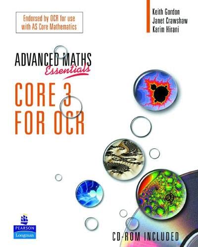 Beispielbild fr A Level Maths Essentials Core 3 for OCR Book and CD-ROM (OCR GCE Maths) zum Verkauf von WorldofBooks