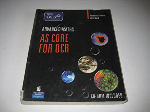 Imagen de archivo de AS Core Maths for OCR (Longman Advanced Maths) [+CD-ROM] a la venta por AwesomeBooks