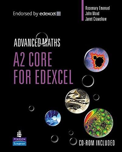 9780582842366: A2 Core Mathematics for Edexcel