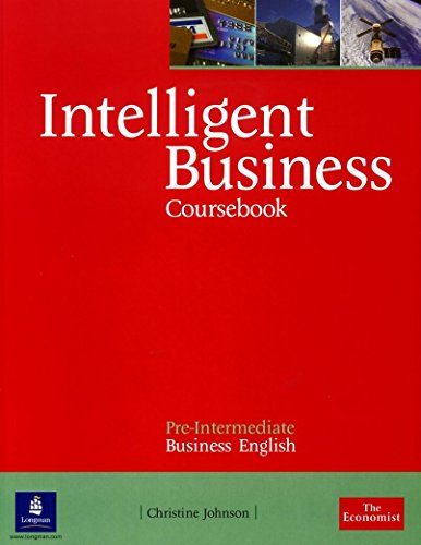Beispielbild fr Intelligent Business Pre-Intermediate Course Book zum Verkauf von medimops
