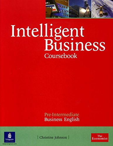 Stock image for Intelligent Business Pre-Intermediate Course Book for sale by medimops