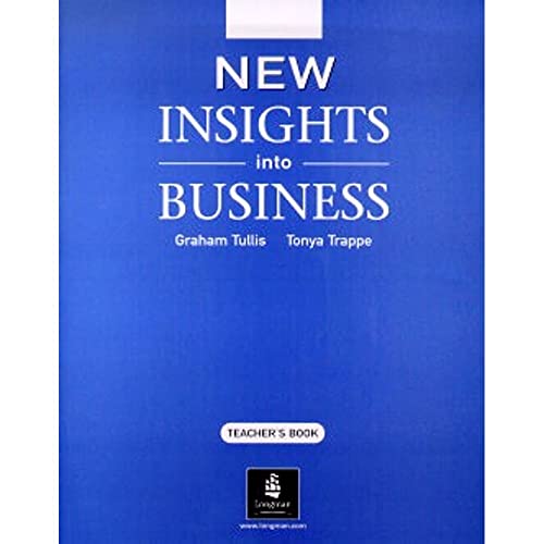 9780582848863: New Insights into Business Teacher's Book
