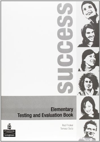 9780582853812: Success. Elementary test-Evaluation book. Ediz. internazionale. Per le Scuole superiori. Con CD Audio