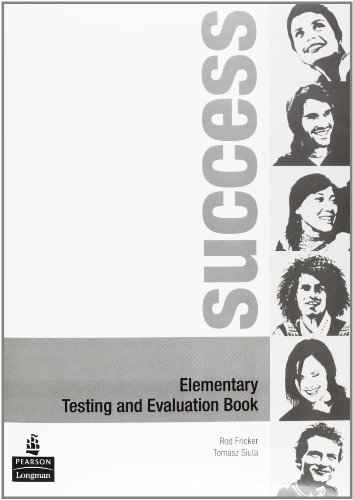 9780582853812: Success Elementary Test Book
