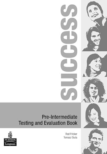 Stock image for Success: Pre-intermediate Test Book (Success) for sale by Revaluation Books