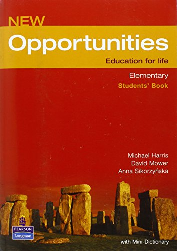 Opportunities Global Elementary Students' Book NE (9780582854116) by Harris, Michael; Mower, David; Sikorzynska, Anna