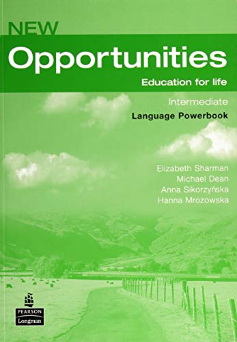 9780582854147: New Opportunities Education for life Intermediate Language Powerbook