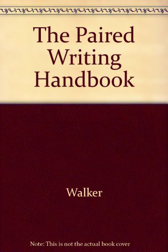 The Paired Writing Handbook (9780582860759) by Cameron; Walker