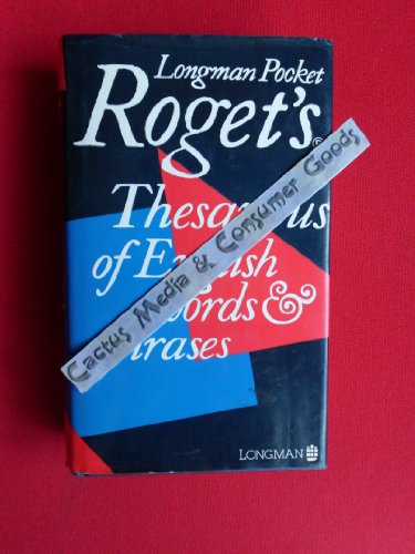 Stock image for Longman Pocket Roget's Thesaurus of English Words and Phrases for sale by AwesomeBooks