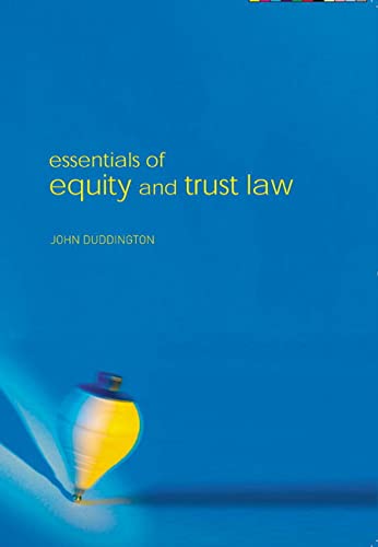 Beispielbild fr Essentials of Equity and Trusts Law zum Verkauf von WorldofBooks