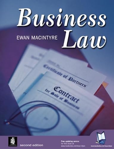 Stock image for Business Law for sale by Reuseabook