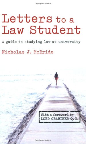 9780582894259: Letters to a Law Student: A Guide to Studying Law at University