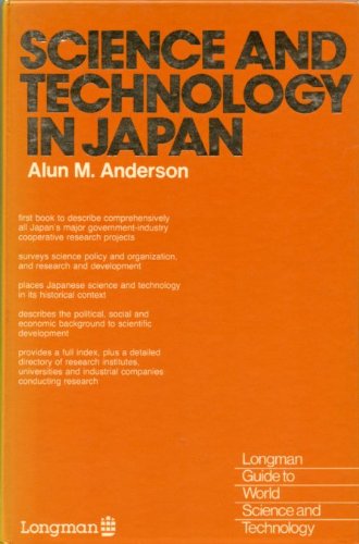 Stock image for Science and Technology in Japan (GWST) for sale by The Book Cellar, LLC