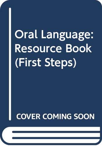 9780582915688: Oral Language: Resource Book (First Steps)