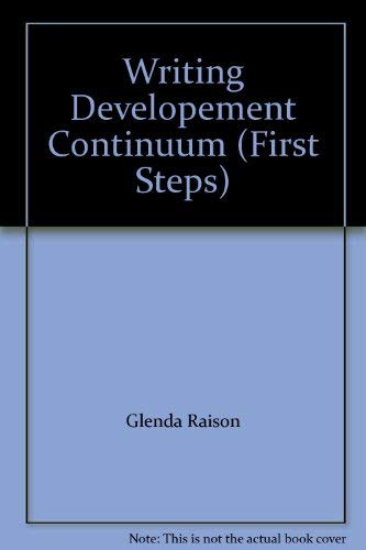 9780582915732: Writing Developement Continuum (First Steps)