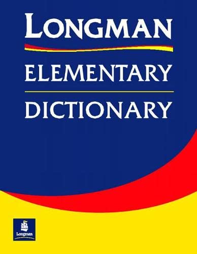 Beispielbild fr Longman Elementary Dictionary Paper zum Verkauf von WorldofBooks