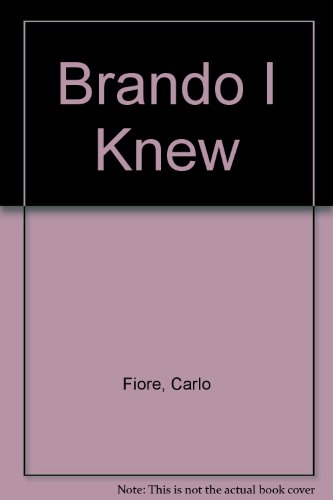 9780583125277: Brando I Knew