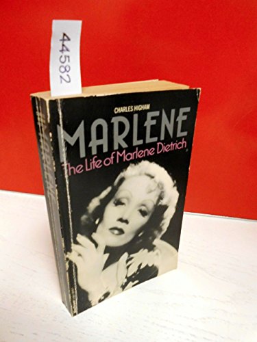 Beispielbild fr Marlene : the life of Marlene Dietrich. Charles Higham zum Verkauf von NEPO UG